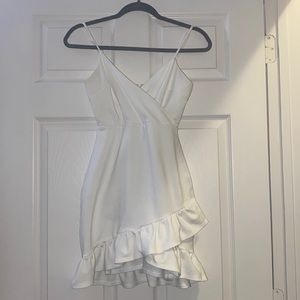 White lulus mini dress size xs!
